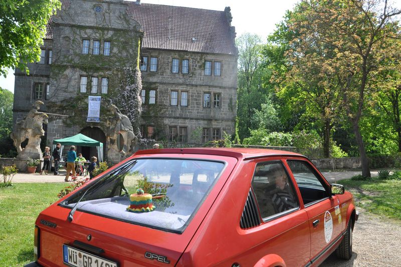 Das Auto von Nachrichten-Redakteur Andreas Grimm ist mit Baujahr 1983 fast noch ein Youngtimer. (Foto: Grimm/Dominsky)