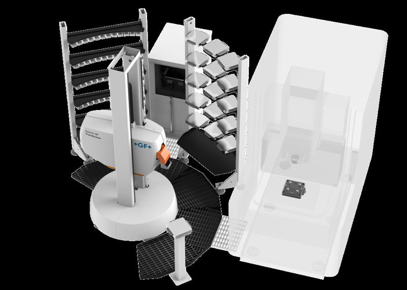 Automation: Einzel-Maschinen Lösung (Bild: GF Machining Solutions)
