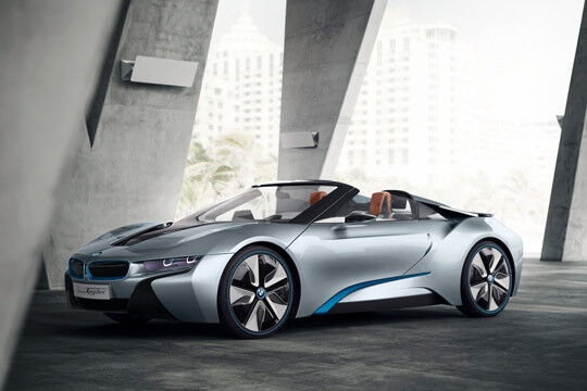 Mit der Studie will BMW die Spannung auf die Serienversion des Stromsportlers i8 erhöhen, die für 2014 erwartet wird.  (Foto: BMW)