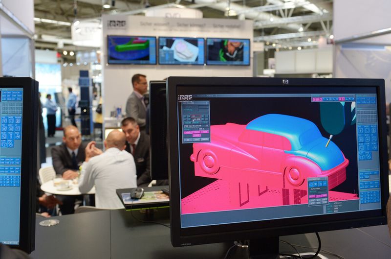 Rückblick: Eindrücke von der EMO Hannover 2013. (Bild: EMO Hannover)