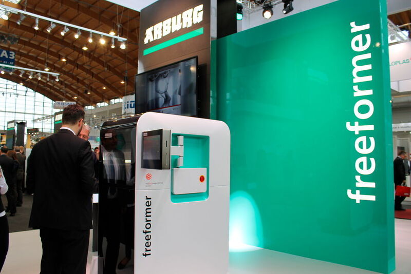 Arburg was showcasing three Freeformers for industrial additive manufacturing at Fakuma 2015. Under the main topic of 