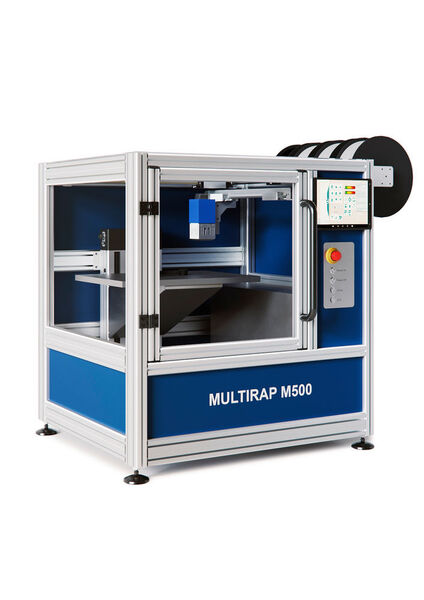Mit dem Multirap M500 bringt Hahn+Kolb auch einen 3D-Drucker zur Intec 2019 mit. Er ist für das Rapid Tooling und Rapid Manufacturing kleiner Serien von Kunststoffteilen ausgelegt, heißt es. (Hahn+Kolb)