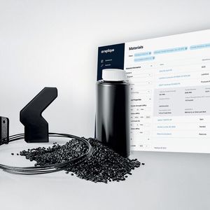 Die Materialdatenbank von Replique beschleunigt die Materialauswahl und gewährt Kunden und Dienstleistern gleichermaßen Zugang zu gesammeltem Materialwissen und -ressourcen.(Bild:  Replique)