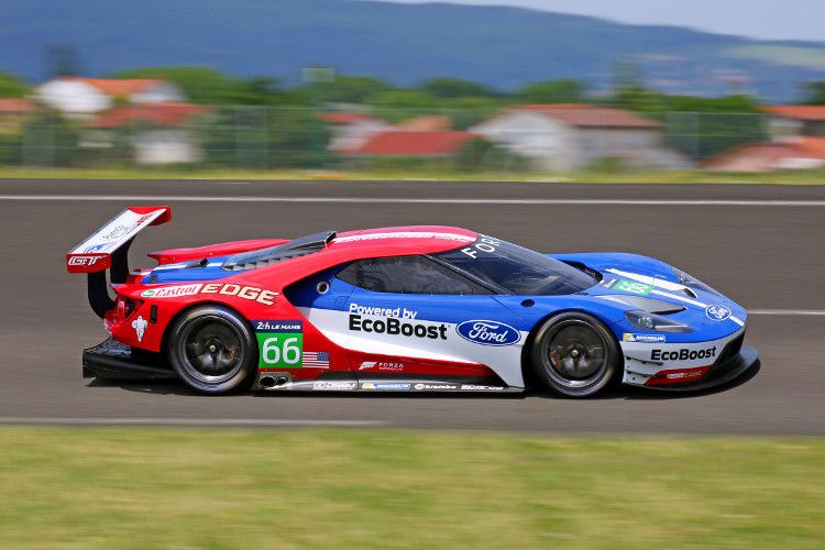 Präsentiert wurde der neue GTE-Renner im Rahmen der diesjährigen 24-Stunden von Le Mans. (Foto: Ford)