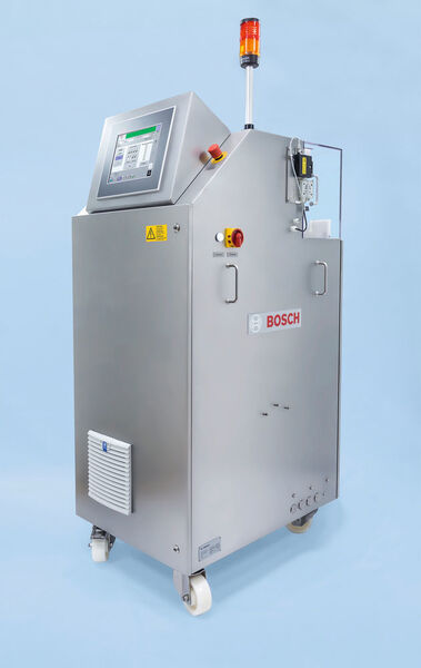 Bosch installed its first movable peristaltic pump with PreVAS system in China. (Bosch)