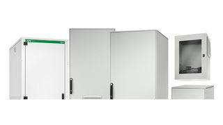 Die Gehäuse der EcoStruxture-R-Serie von Schneider Electric sind auch rauen Umgebungen gewachsen. (Bild: Schneider Electric)