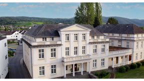 Bildunterschrift: Neue Technologien im klassischen Gebäude: der Firmensitz der Klaes GmbH & Co. KG in Bad Neuenahr
 (Bild: Klaes GmbH & Co. KG)