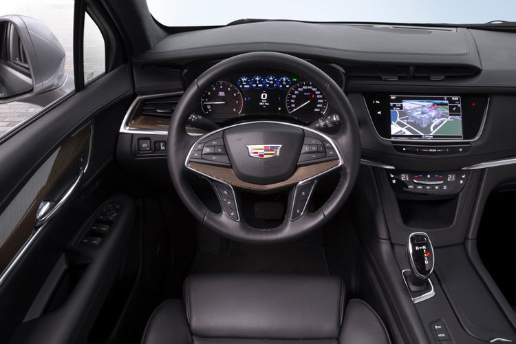 Vor allem in der Topversion Platinum gibt sich der Cadillac XT5 innen schick und nobel. (Cadillac)