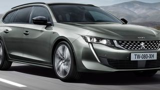 Wenige Monate nach der 508 Limousine hat Peugeot jetzt auch die Kombiversion der Mittelklassebaureihe vorgestellt. Marktstart ist Anfang 2019. (Peugeot)