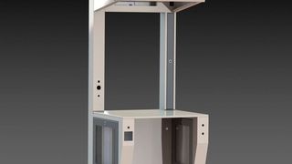 Konstruktionszeichnung X-frame-Handarbeitsplatz (Häwa)