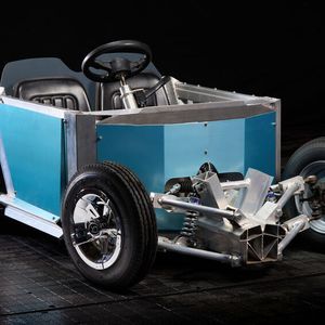 Großen Aufwand haben die Macher des Firefly Sport EV beim Alu-Chassis betrieben.(Bild:  Young Driver)