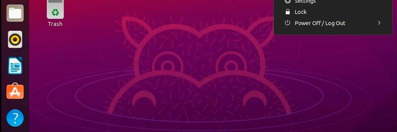 Ubuntu 21.04 trägt den Codenamen „Hirsute Hippo“ („bosrstiges Nilpferd“).(Bild:  Canonical)