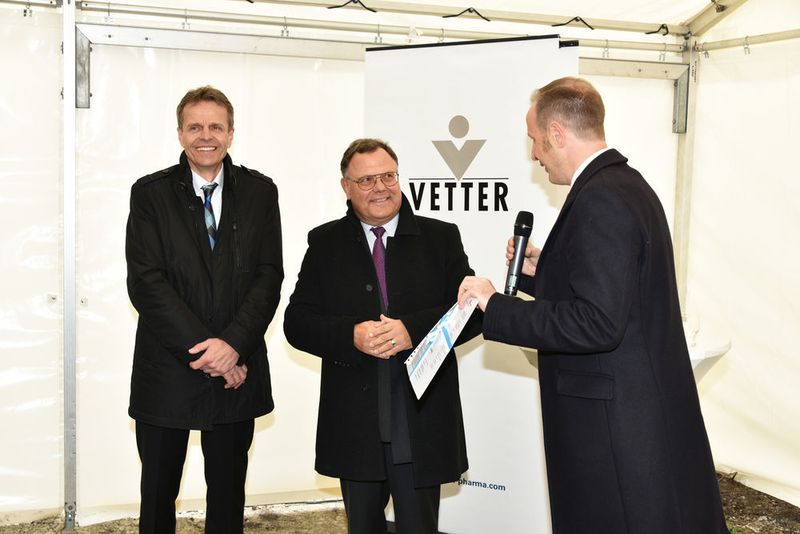 Vetter Groundbreaking Ceremony heralds the creation of a new 70 million Euro production building. (Picture: Vetter)