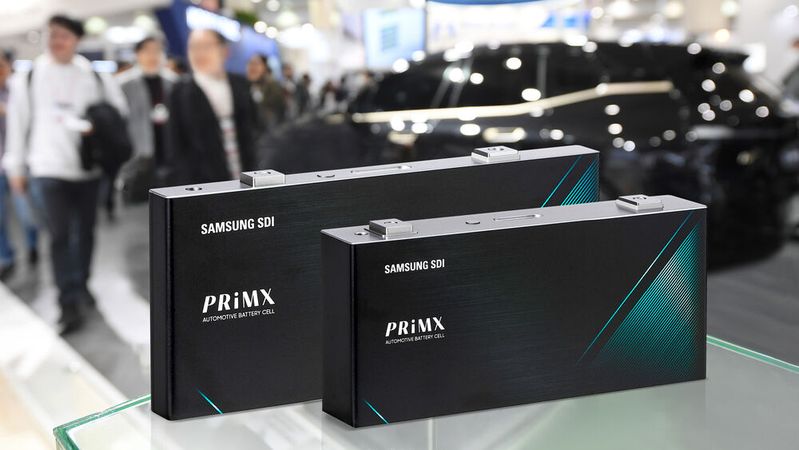 Europa wird es laut einer Studie voraussichtlich nicht schaffen, bis zum Jahr 2030 ausreichend Batteriezellen für den Eigenbedarf zu produzieren.(Bild:  Samsung)