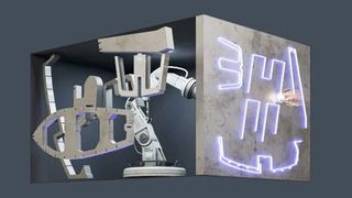 Hypertherm Associates will mit seiner 3D-Visualisierung des industriellen Schneidens mit Hypertherm-Plasma und OMAX-Wasserstrahl überzeugen. (Bild: Hypertherm Associates)