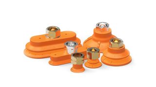 Piab erweitert sein Sortiment an Friction-Saugnäpfen für kleine Metallteile. (Piab)