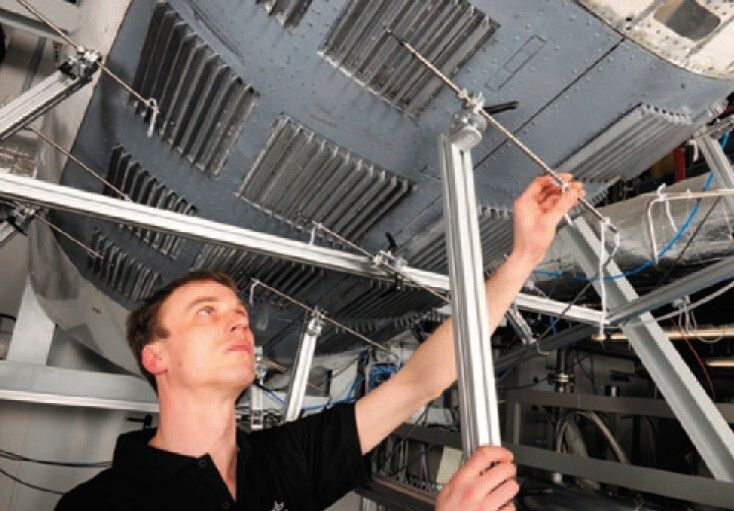 Cooling Centre: innovatives Kühlsystem im Flugzeug-Heck (Bild: DLR)