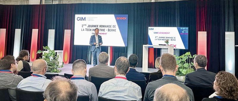 La 2e journée romande de la Tech Industrie a eu lieu lors de la Sindex à Berne le 3 septembre dernier. Elle a fait salle comble et montre le succès de ce format francophone sur des événements à Bernexpo. (Source : MSM)