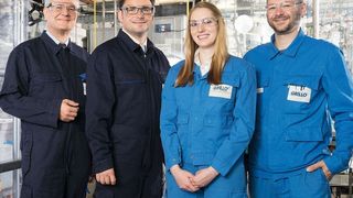 Das Entwicklungsteam für Methansulfonsäure (MSA) der Grillo-Werke. (© Grillo-Werke AG, Duisburg. chmidtkord)