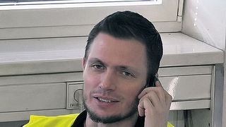 Holger Tingelhoff arbeitet seit elf Jahren als Halleninspektor bei der Messe. (Deutsche Messe)