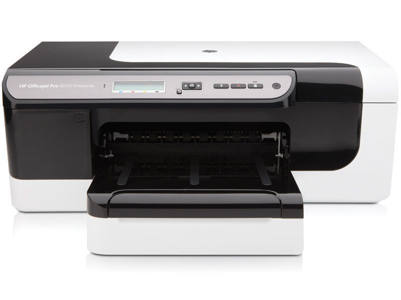 HP hat dem Officejet Pro 8000 Enterprise Fähigkeiten eines Laserdruckers spendiert, unter anderem Postscript-3- und PCL-6-Support. (Archiv: Vogel Business Media)