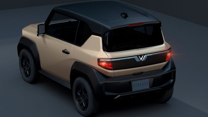 Der kastige Elektrozwerg ist nur knapp über 3,10 Meter lang. (Bild: Vinfast)