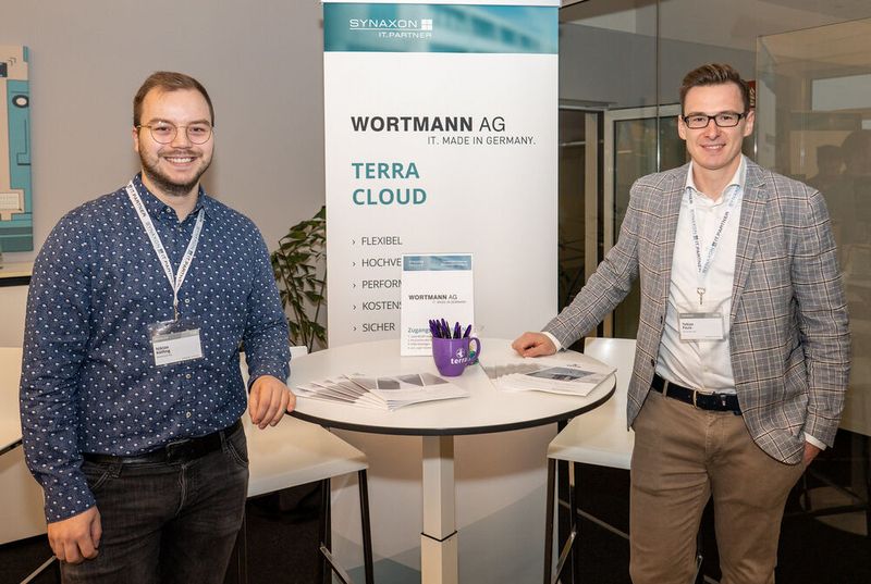 Niklas Kölling (l.) und Tobias Pauls (beide Wortmann) (Bild: Valentin Diehl)