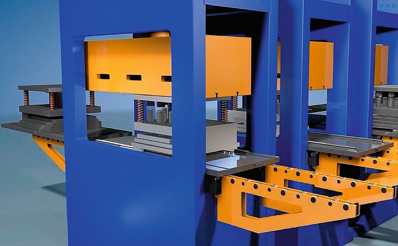 Ottemeier ist Spezialist in Sachen flexible Fertigungssysteme. In Zusammenarbeit mit Dreistern hat das Unternehmen die Technologien des flexiblen Vorstanzens und von CNC-Stanzanlagen miteinander kombiniert und damit eine hochflexible Lösung für das Vorstanzen entwickelt. (Bild: Ottemeier)