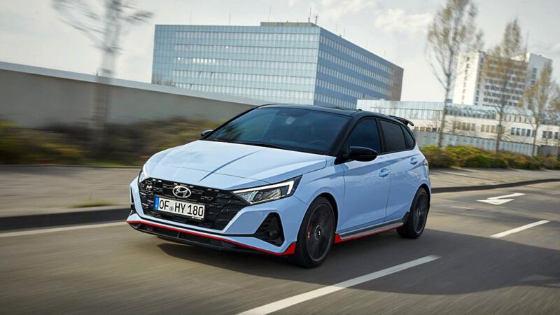 Mit dem i20 N ging Hyundai klar den VW Polo GTI an. (Bild: Hyundai)