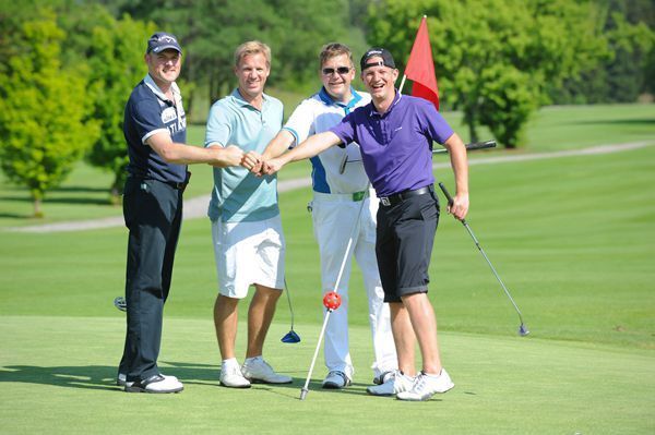 Go Team: Ansgar Happe, Michael Schumacher, Bernhard Altschäffel und Michael Hitzelberger wollen gewinnen. (Archiv: Vogel Business Media)
