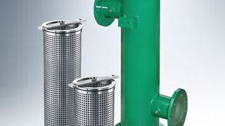 Leitungsfilter der Baureihe SRFL-SW mit Austausch-Filterelementen REL aus Edelstahl. (Bild: Walter Stauffenberg)