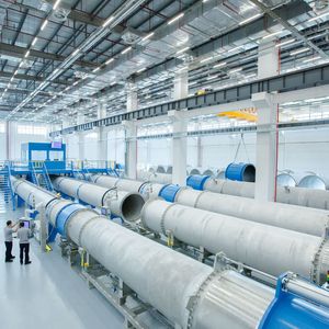 Die neue Anlage in Suzhou ist für sehr große Instrumente mit bis zu 3000 mm Durchmesser ausgelegt.