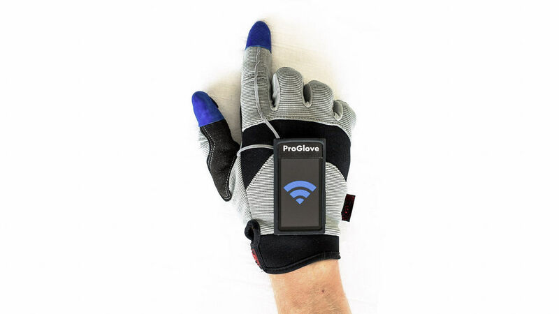 3. Platz: Projekt ProGlove (Team Deutschland): ein Produktionswerkzeug in Form eines Handschuhs (Bild: Intel)