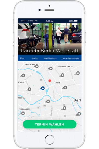 Caroobi bezeichnet sich selbst als „digitale Werkstatt“. (Caroobi)