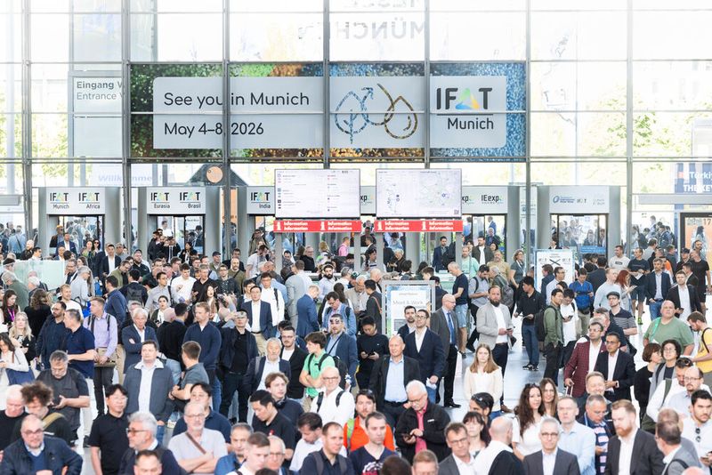 Mehr als 140.000 Besucher aus rund 170 Ländern und Regionen kamen zur Weltleitmesse für Wasser-, Abwasser-, Abfall- und Rohstoffwirtschaft. (Bild: Messe München)