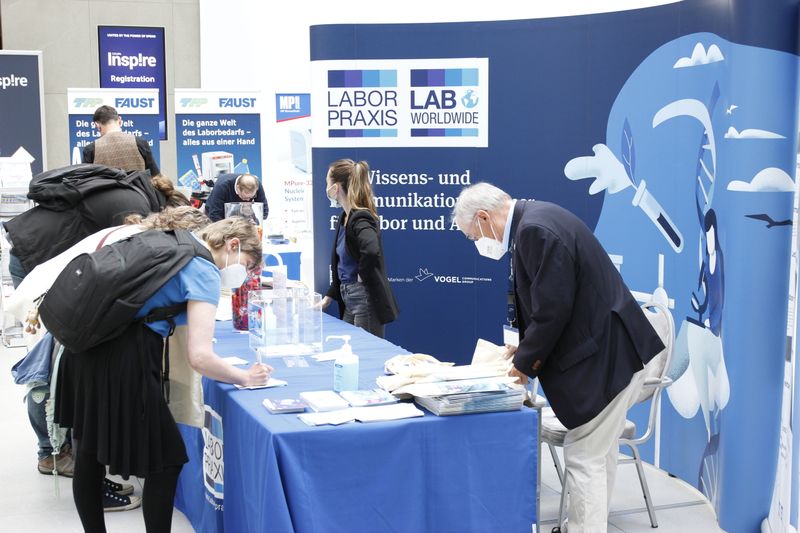 Weitere Impressionen der LAB-SUPPLY Berlin 2022.    Mehr Infos zu den kommenden LAB-SUPPLY-Messen finden Sie auf www.lab-supply.info.  (C. Lüttmann, LABORPRAXIS)