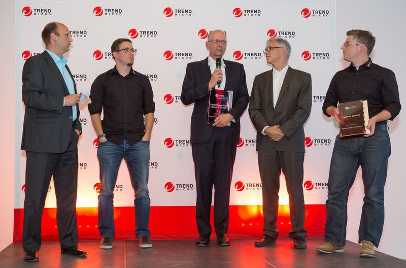 Gewinner der Tech Awards 2014... (Bild: Trend Micro)
