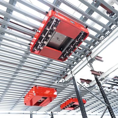 Auf der Logimat 2026 feiert das erste koordinierte „SkyBot“-Duo Premiere. (Bild: Ceilix)