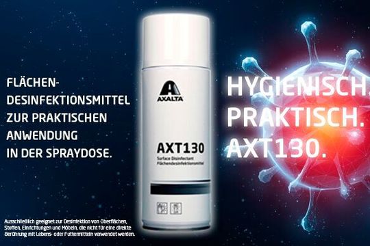 Nach einer Einwirkzeit von 15 Minuten sind die Oberflächen vollständig behandelt. (Bild:  Axalta)