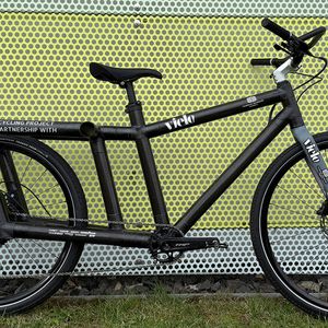 Vier dieser Lastenräder wurden im Rahmen des Projektes im Forschungslabor der Professur Sportgerätetechnik gebaut. (Bild:  Professur Sportgerätetechnik)