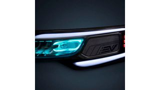 In the future, such nicely designed automotive headlights could be produced from polycarbonate made using renewable resources.  (Covestro)