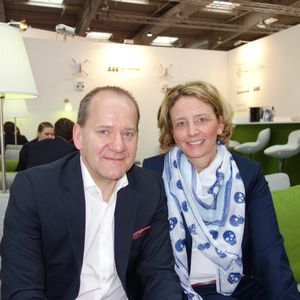 Jürgen Krüger, Canon, mit Stephanie Steen, IT-BUSINESS (Bild: IT-BUSINESS)