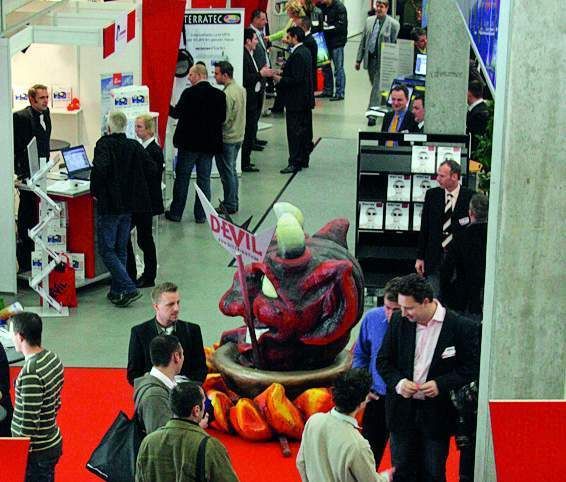 Durfte auf der »Visions«-Messe nicht fehlen: der Devil inside. (Archiv: Vogel Business Media)