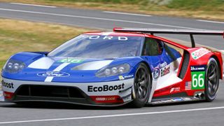 Ford tritt gegen Porsche, Ferrari, Corvette und Aston Martin an. (Foto: Ford)