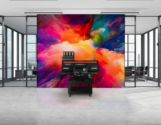 (3DUJ-2207, das neue 3D-Drucksystem von Mimaki, wird von der hauseigenen cloudbasierten Software 3D Print Prep Pro unterstützt und am Stand live eingesetzt. Bild: Mimaki)