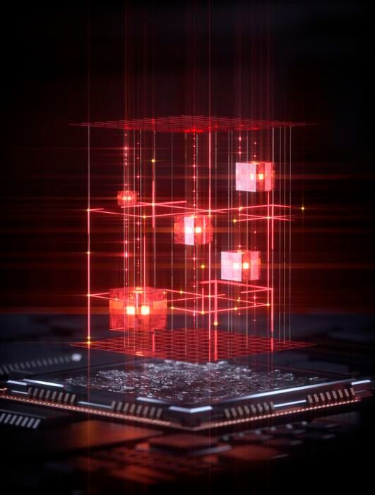 While humans and classical computers must perform tensor operations step by step, light can do them all at once.(Source:  Aalto University)
