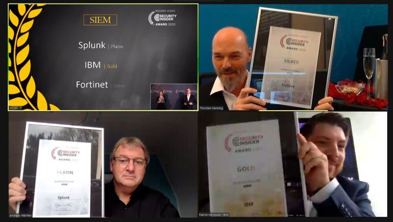 Die Preisträger in der Kategorie 