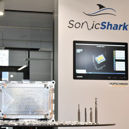 The Sonic Shark in-line acoustic quality control system can store and share its data on the CEW cloud platform. The Sonic Shark in-line acoustic quality control system can store and share its data on the CEW cloud platform.