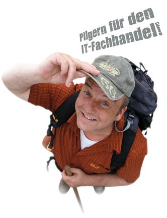 Jörg Sütterlin, Vertriebsbeauftragter von Kosatec, pilgerte in seinem Urlaub von Braunschweig nach Aachen und besuchte dabei mehr als 30 IT-Fachhändler. Unter anderem sprach er mit den Händlern folgender Geschäfte... (Archiv: Vogel Business Media)