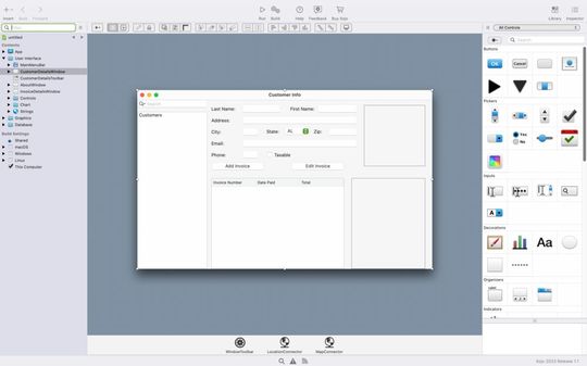 Grafischer Designer in Xojo.(Bild:  Krypczyk & Bochkor / Xojo)